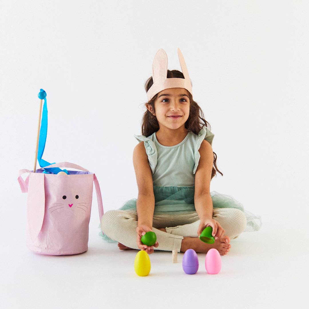 Sarah’s Silks - Wholesale Wood Toy - Kids - Set of 4 Pastel Eggs2