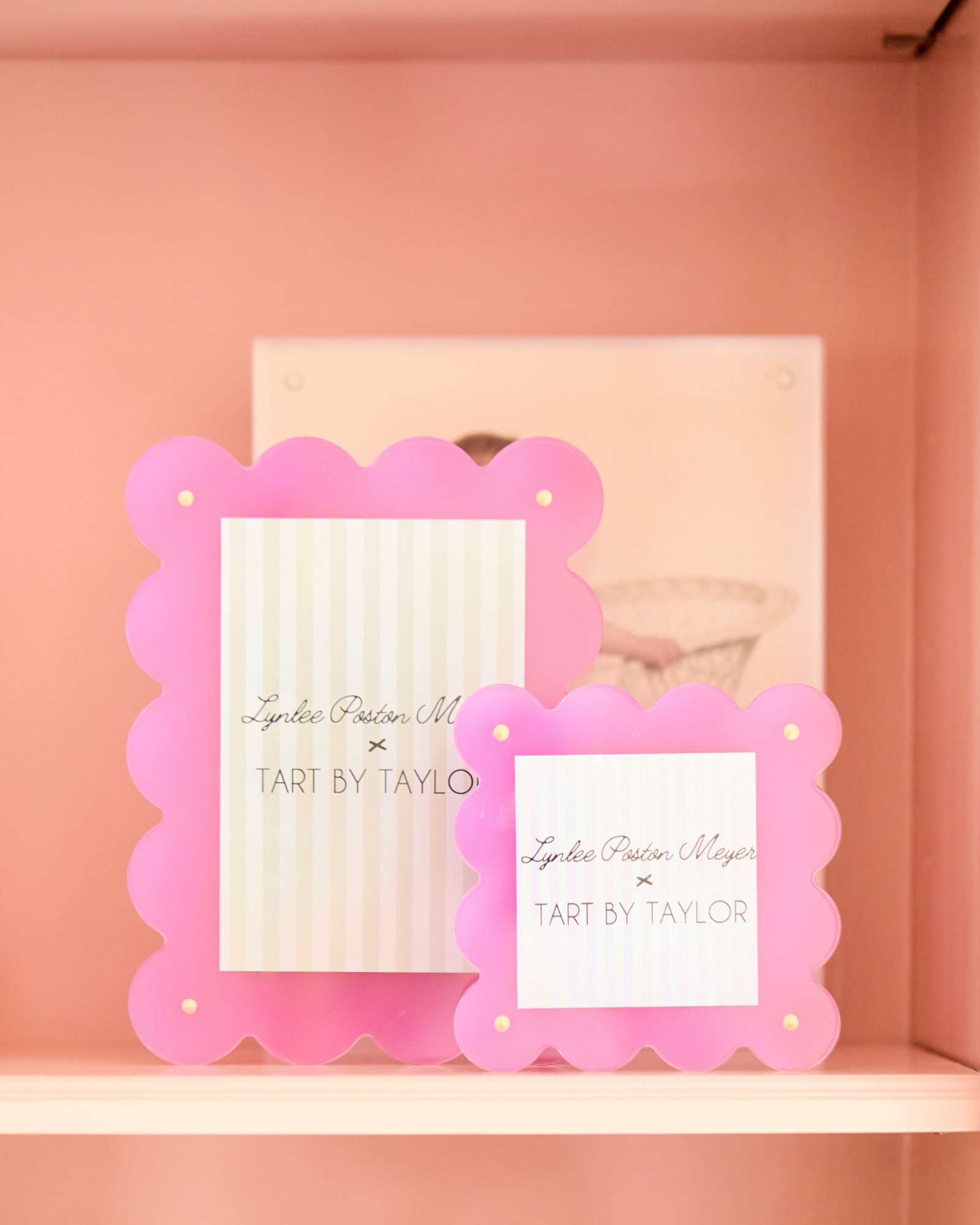 Tart By Taylor - Wholesale Picture Frame - Fuchsia Mini Acrylic Picture Frame2