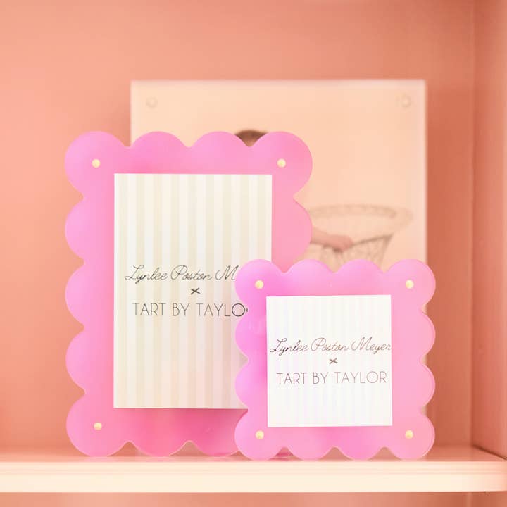 Tart By Taylor - Wholesale Picture Frame - Fuchsia Mini Acrylic Picture Frame2
