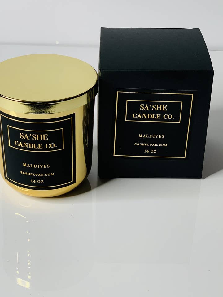 Maldives Candle for wholesale by Sa’She Luxe