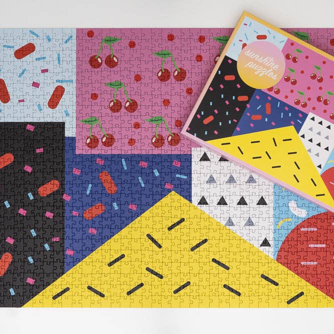 Sunshine Puzzles - Wholesale Puzzle - Adult - WILD CHERRY, 1000 piece puzzle