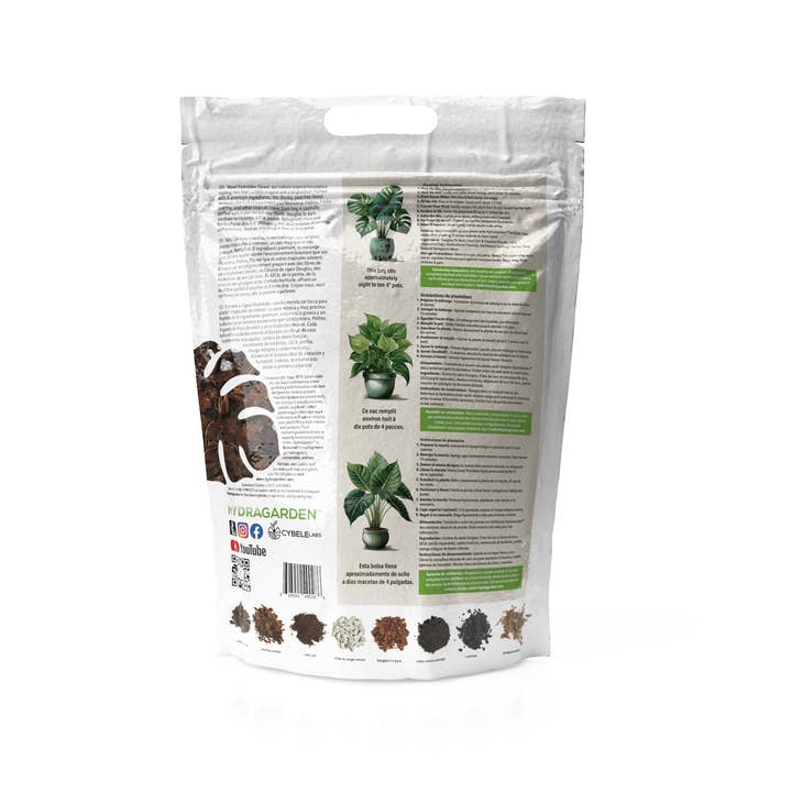 HydraGarden - Wholesale Planting/Potting Soil - Forbidden Cereal Soilless Chunky Houseplant Potting Mix3