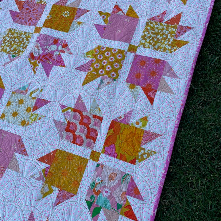 AllisonRamsing.com - Wholesale Craft Supplies - Charm Pack Bear Paw Quilt Pattern - Printed3