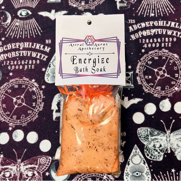Herbal Bath Soak for Energize for wholesale by Astral Auras