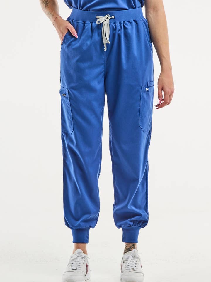 AELIN - Wholesale Healthcare Uniform - Women's - EMMA Jogger - Tenue médicale - Femme - Bleu roi8