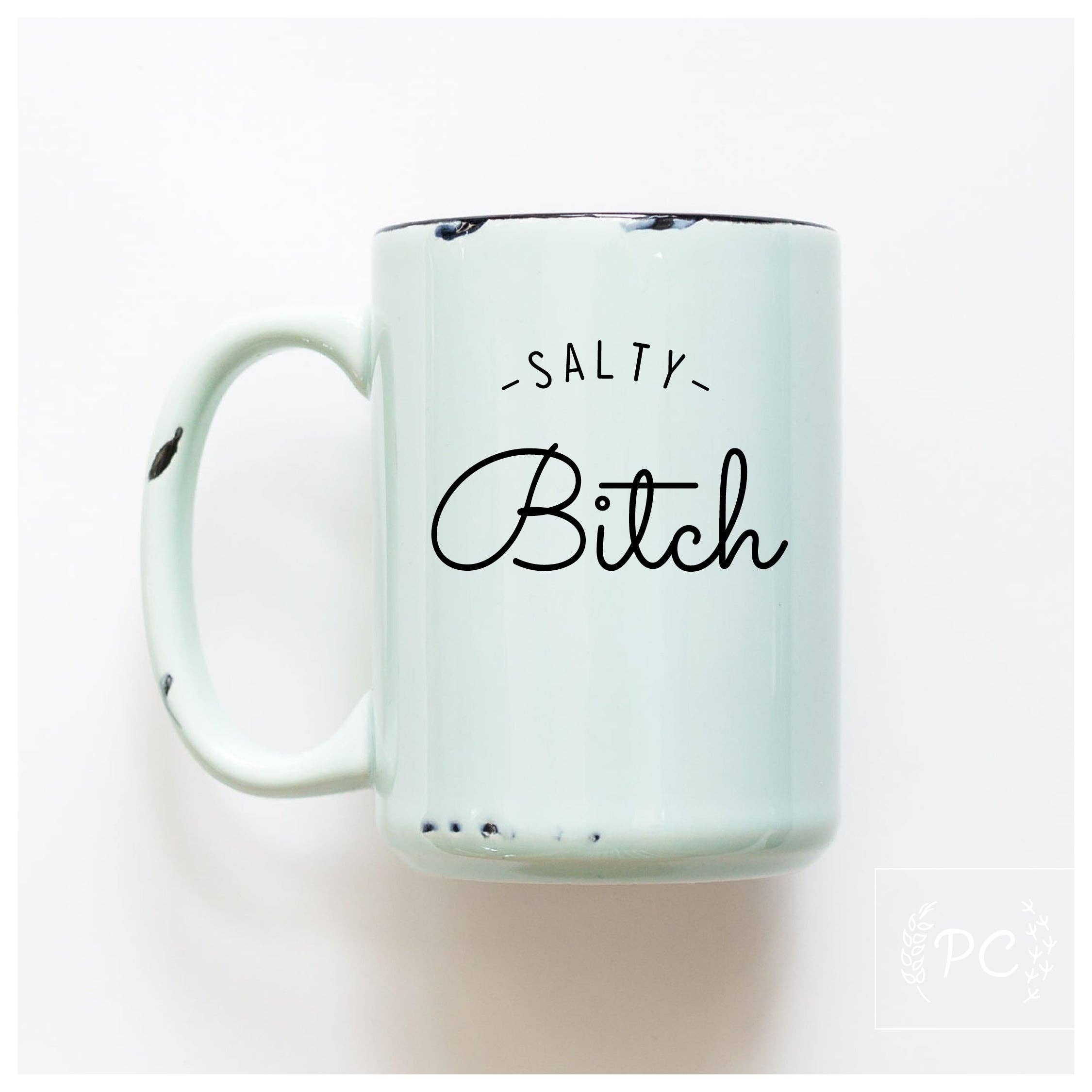 Prairie Chick Prints - Wholesale Coffee Mug - Salty Bitch | Ceramic Mug2