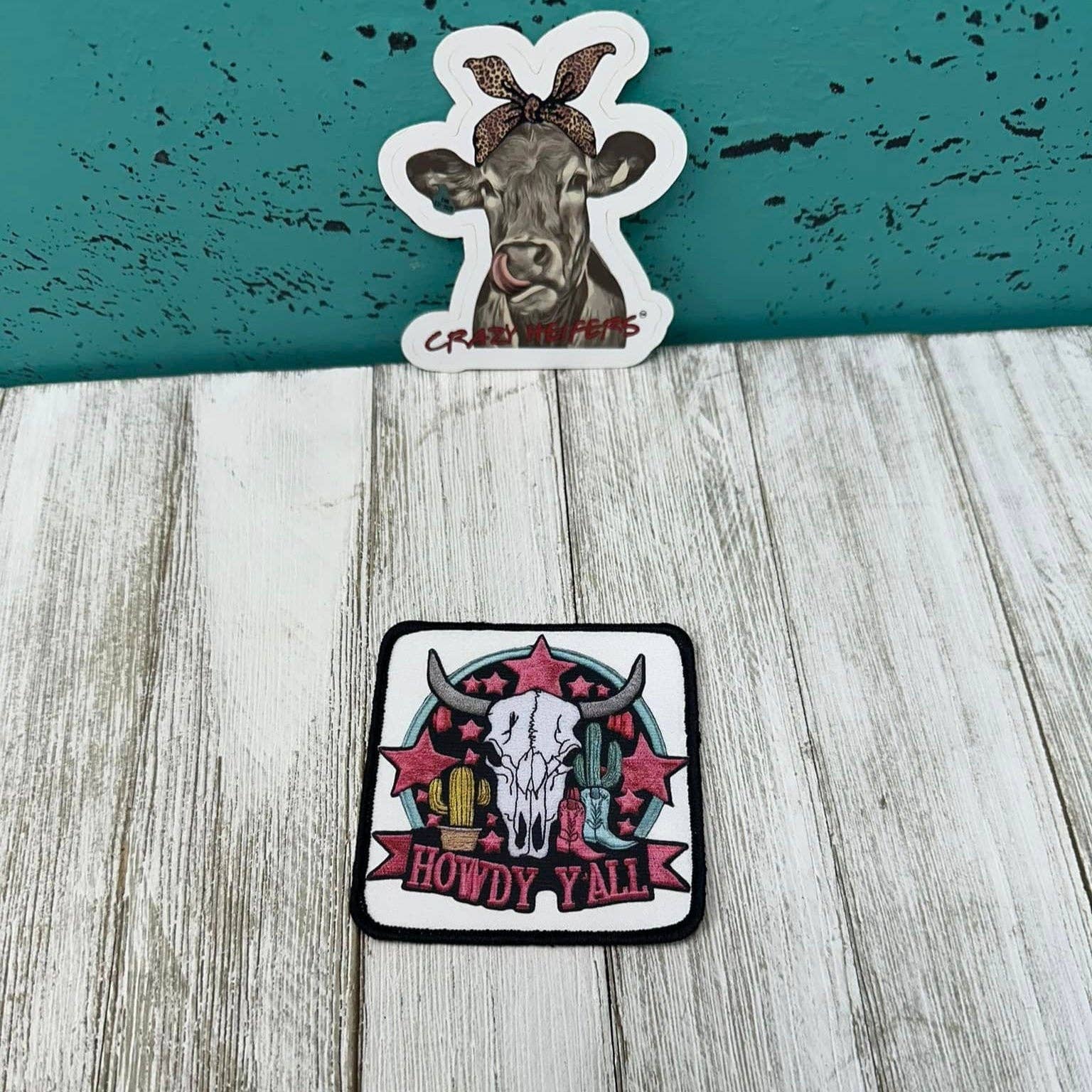 Crazy Heifers Wholesale – wholesale Patch – DTF Patches-Iron on3