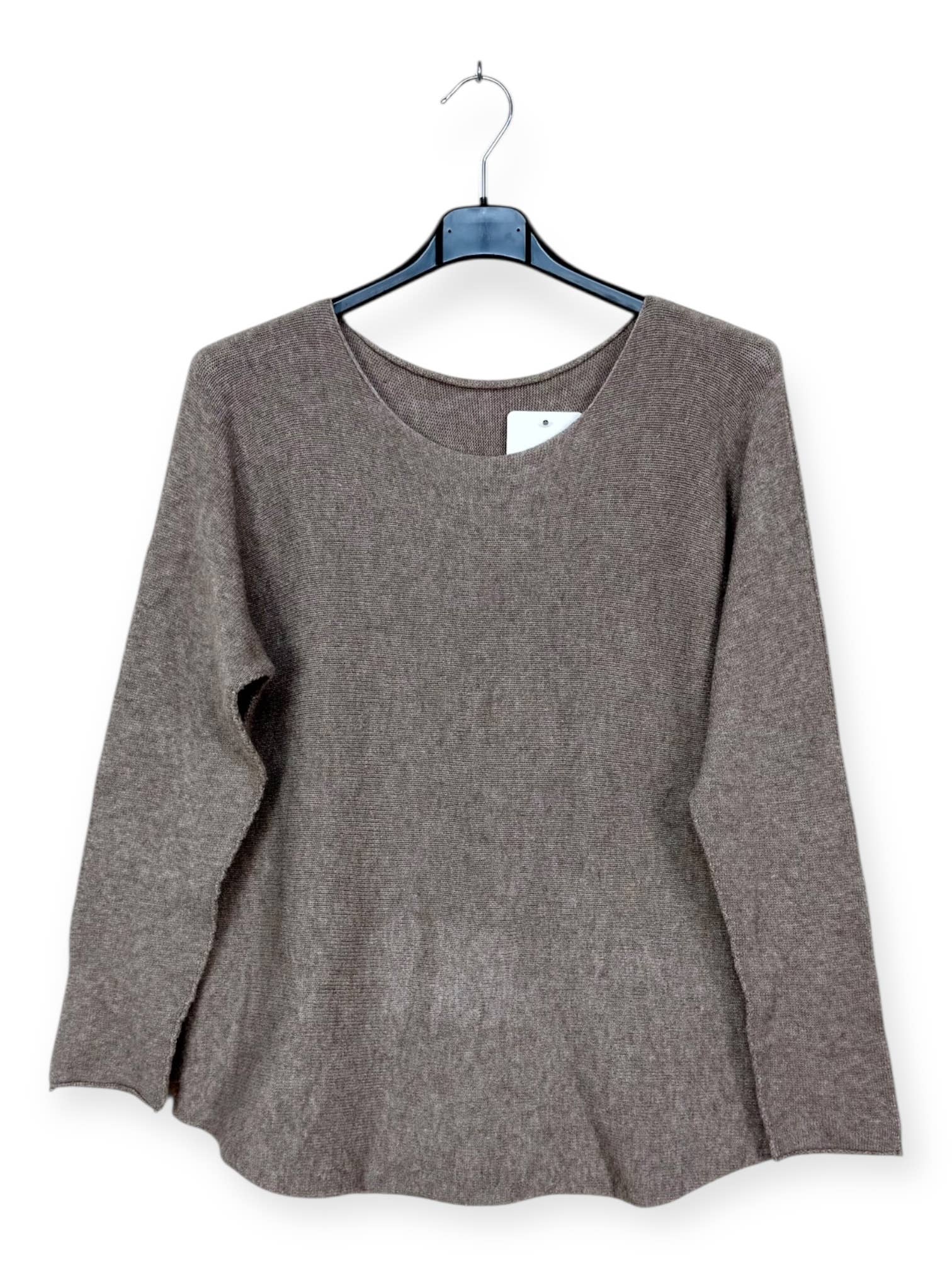 Lucky Nana - Wholesale Knit Sweater - Women's - AH 2209 - Long-Sleeve Sweater with Crew Neck16