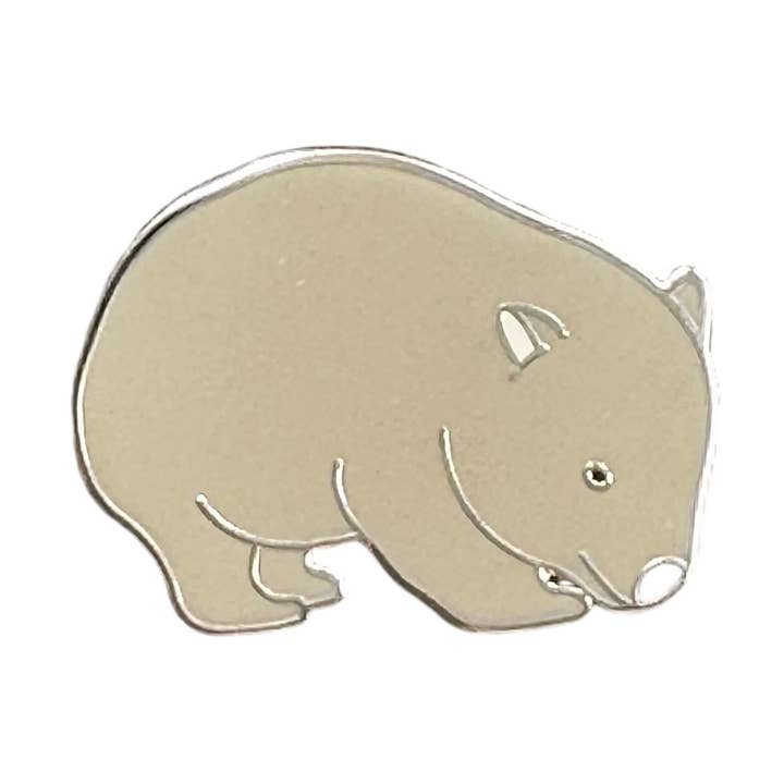 Wombat-Anstecknadel für den Großhandel von Red Parka