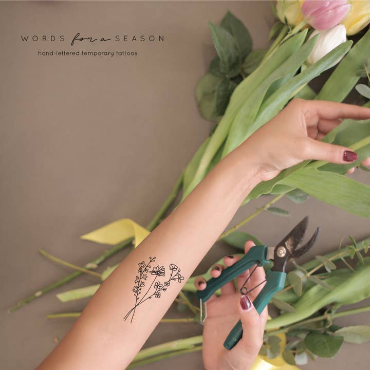 Violet Bundle | Skin and Hat Tattoo, Valentines Day for wholesale by Words for a Season