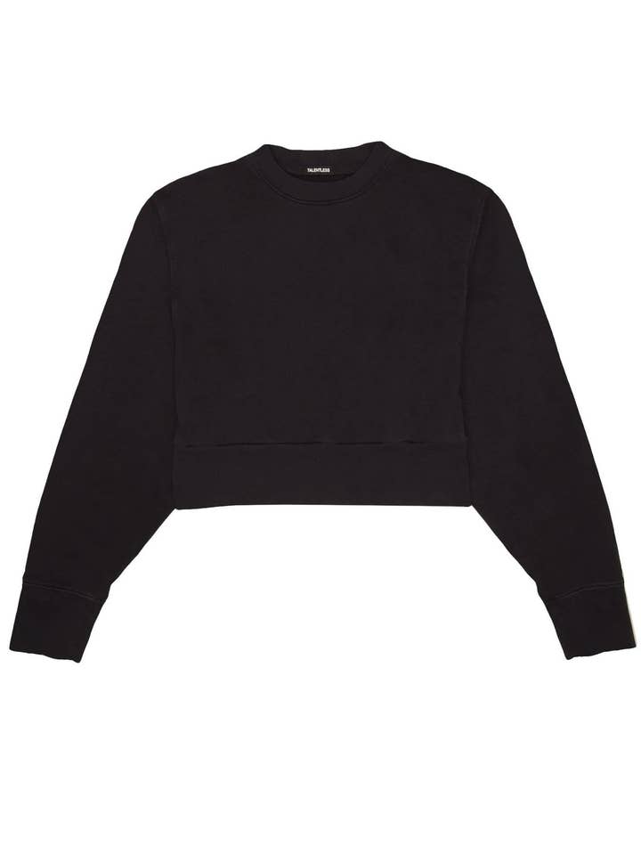 WOMENS DOLMAN CROP CREWNECK for wholesale by Talentless