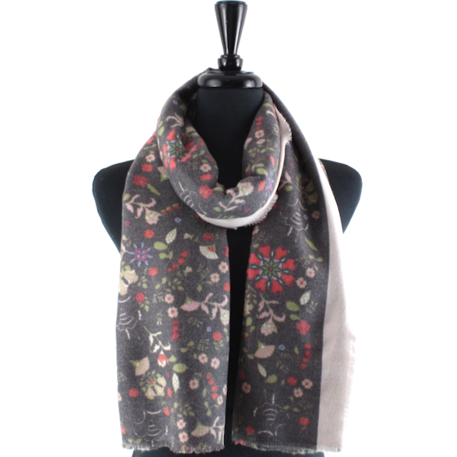 Pretty Persuasions - Wholesale Scarf - Women's - S25256 Fall Print Scarf2