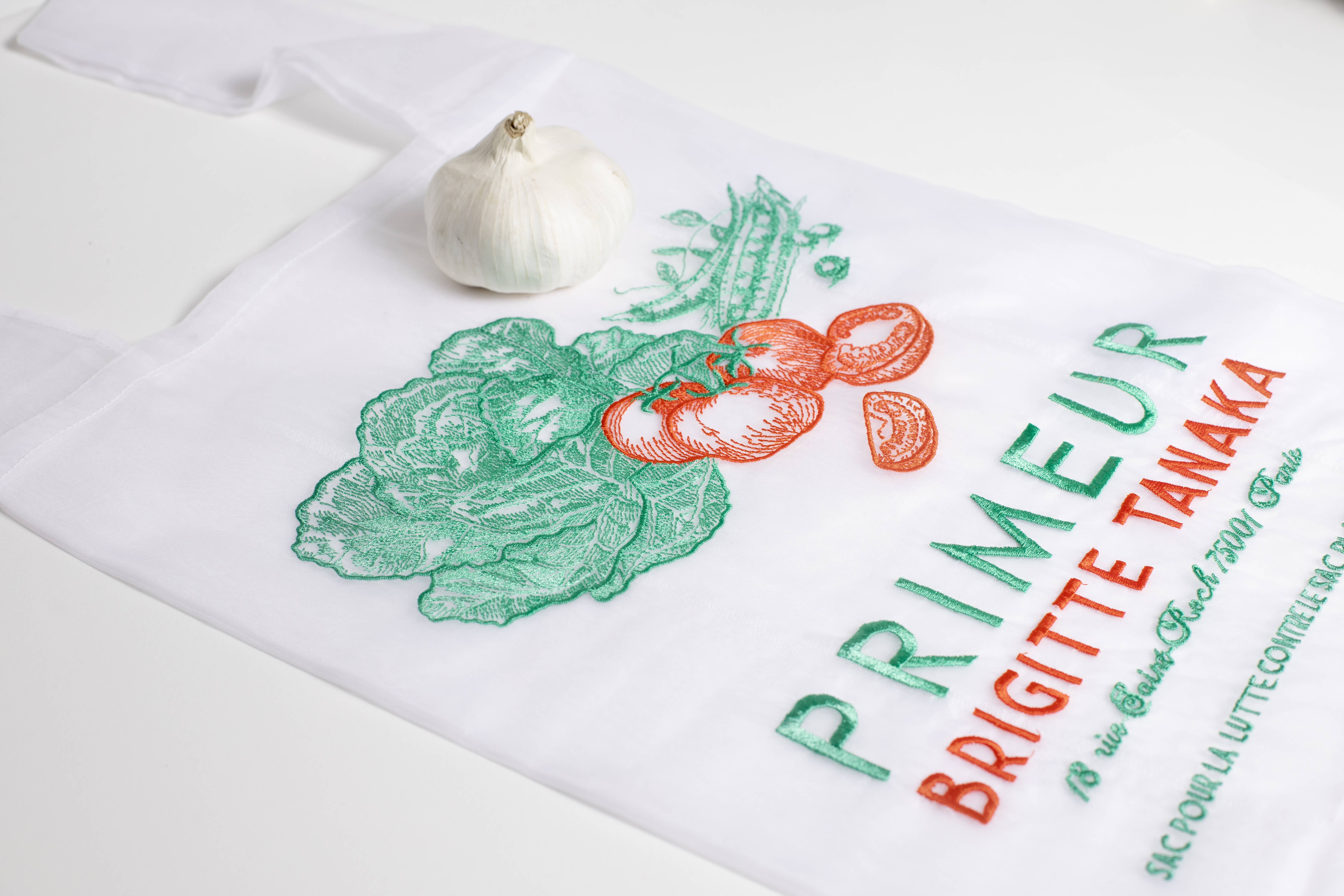 Brigitte Tanaka - Wholesale Tote Bag - Unisex - Organza Bag Primeur1