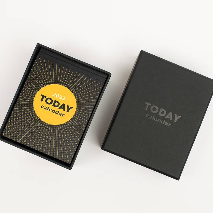TODAY Calendar 2023 + Box for wholesale by Venus and Co.