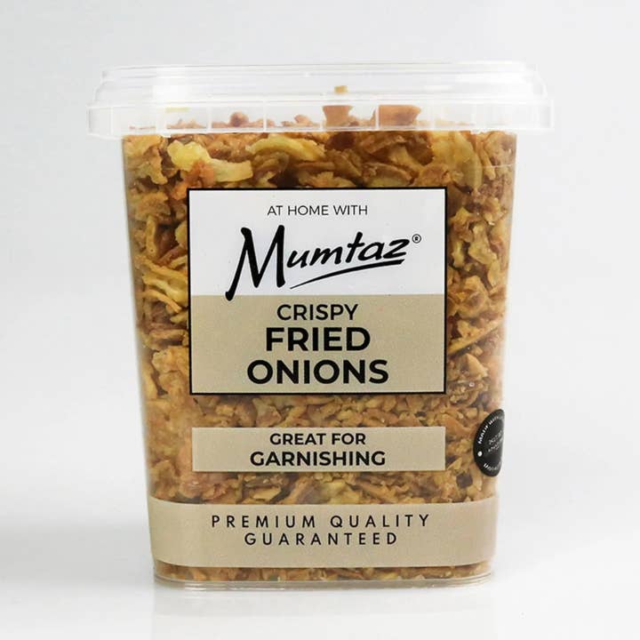 Paquet d'oignons frits croustillants Mumtaz - 6 x 135 g pour la vente par Mumtaz