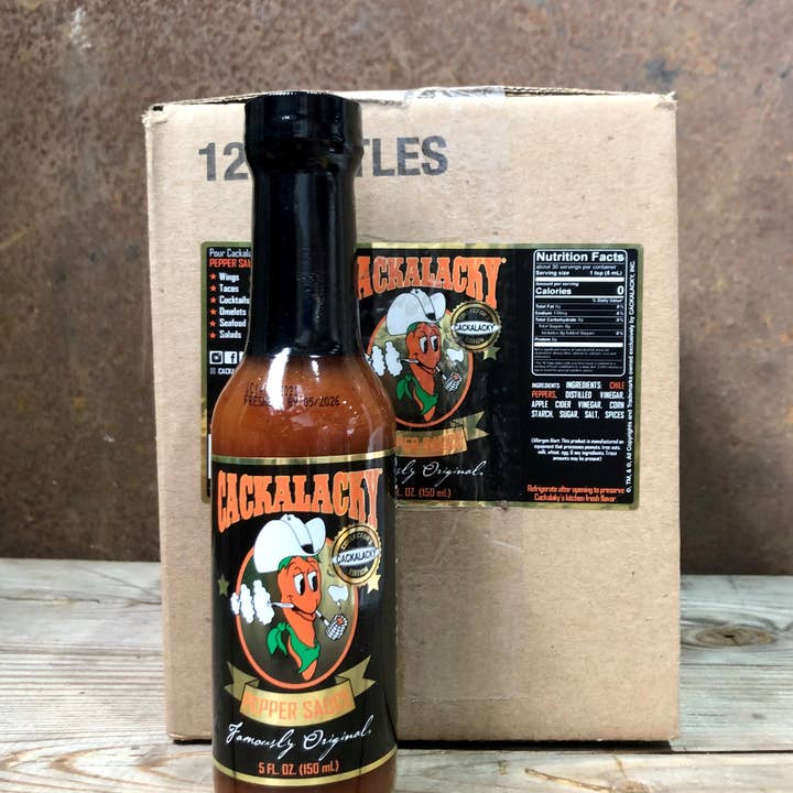 Cackalacky® - Wholesale Hot Sauce - Cackalacky® Jack Pepper Sauce (WHILE THEY LAST)