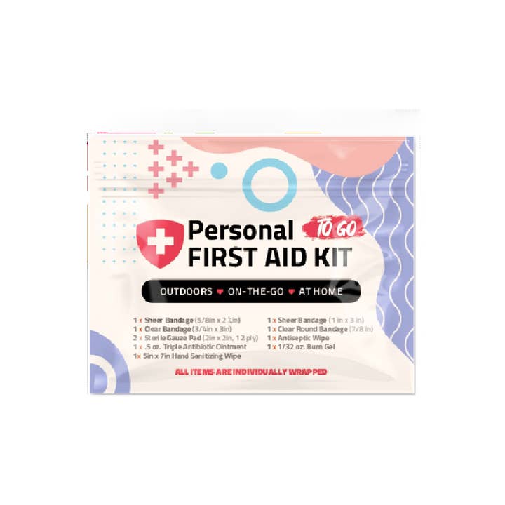 Abstrakt Mini Førstehjælpskasse for engroshandel hos Kit U Safe