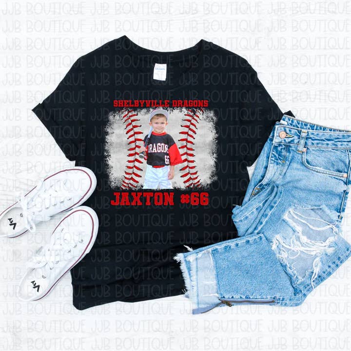 Sports Photo Tee for wholesale by Rockin’ 5A Apparel