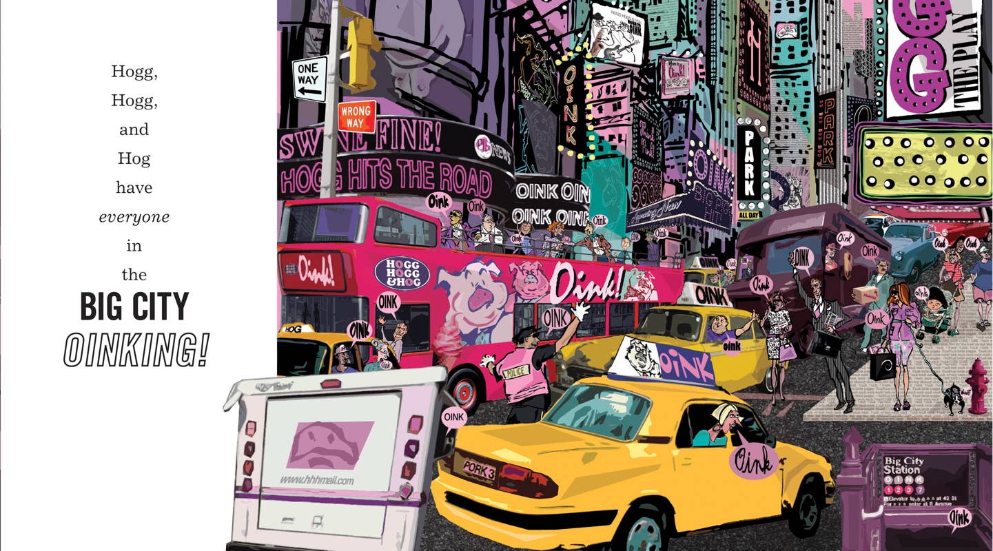 Simon & Schuster - Wholesale Preschool Book (3-5) - Hogg, Hogg, & Hog by Margie   Palatini2