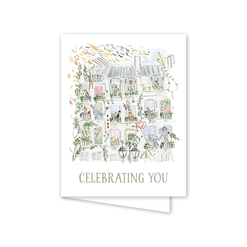 Dogwood Hill - Wholesale Congratulations Card - Zoo in the City Celebrate0