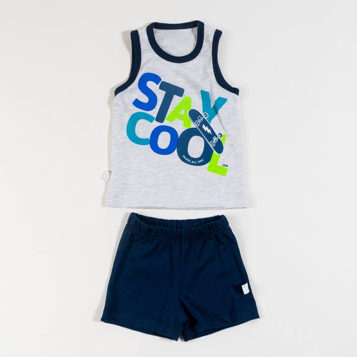 Ensemble haut et short Stay Cool pour la vente par Woggiee