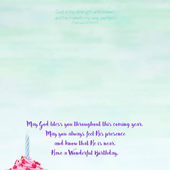 Crown Point Graphics - Wholesale Birthday Card - Religious Birthday Cards- Let’s Celebrate, 12 Cards3