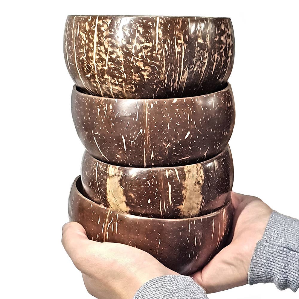 VIE - Wholesale Serve Bowl - Set of Coconut Bowls and Spoons5