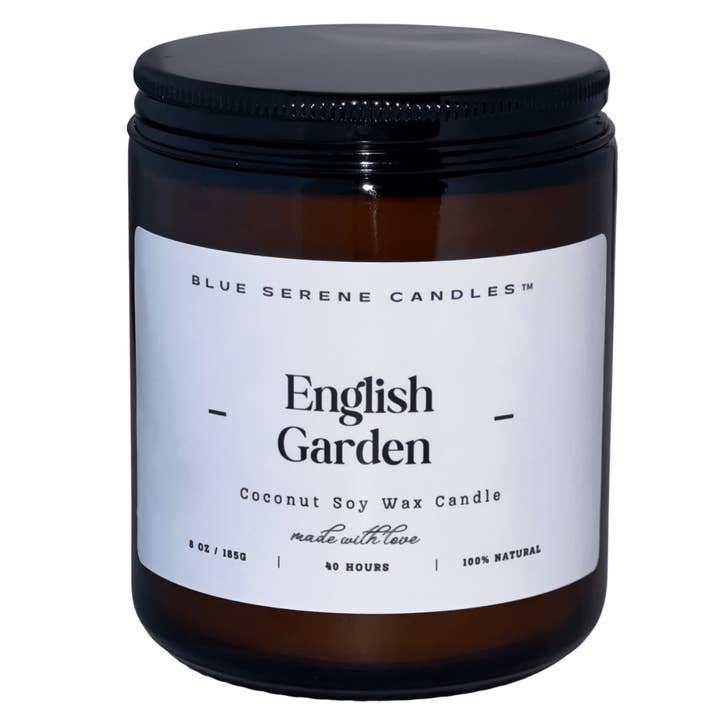 English Garden Candle for wholesale by Blue Serene Candles