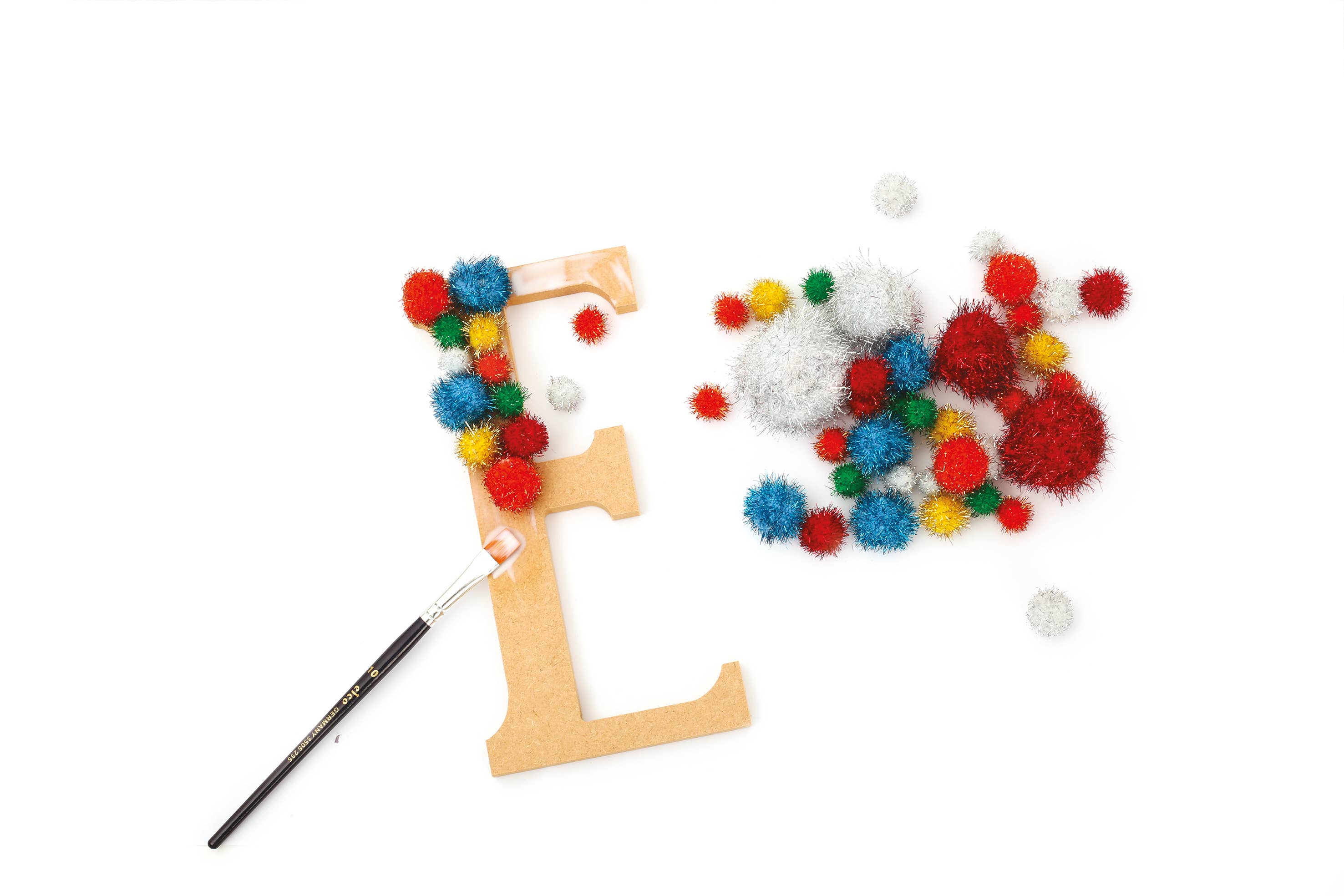 Graine Créative - Wholesale Novelty Candle - LETTER MDF E HT 220x122