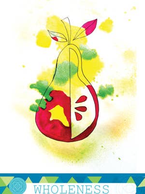 Wholeness Journal Card for wholesale by Unruly Femme