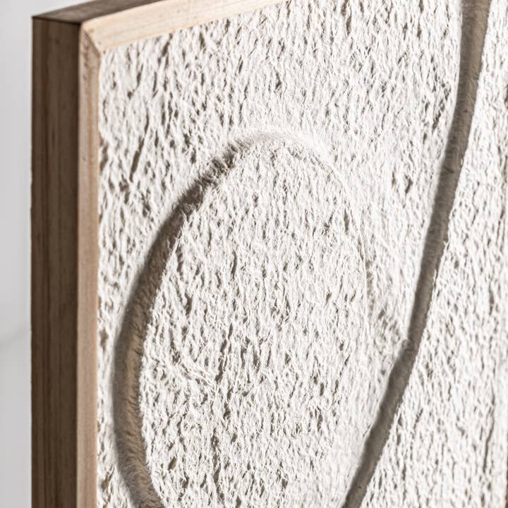 Kodu - Wholesale Painting/Drawing - Handmade white papier-mâché frame measuring 65x2x95cm1