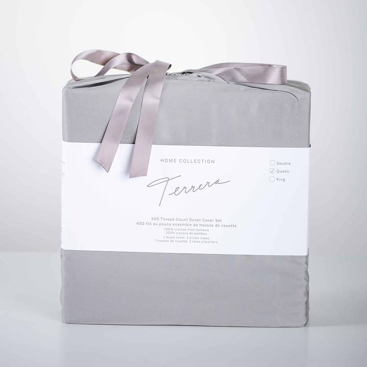 Terrera - Wholesale Bedding Set - TERRERA - Terrera 3-Piece Solid Bamboo Duvet Cover Set8