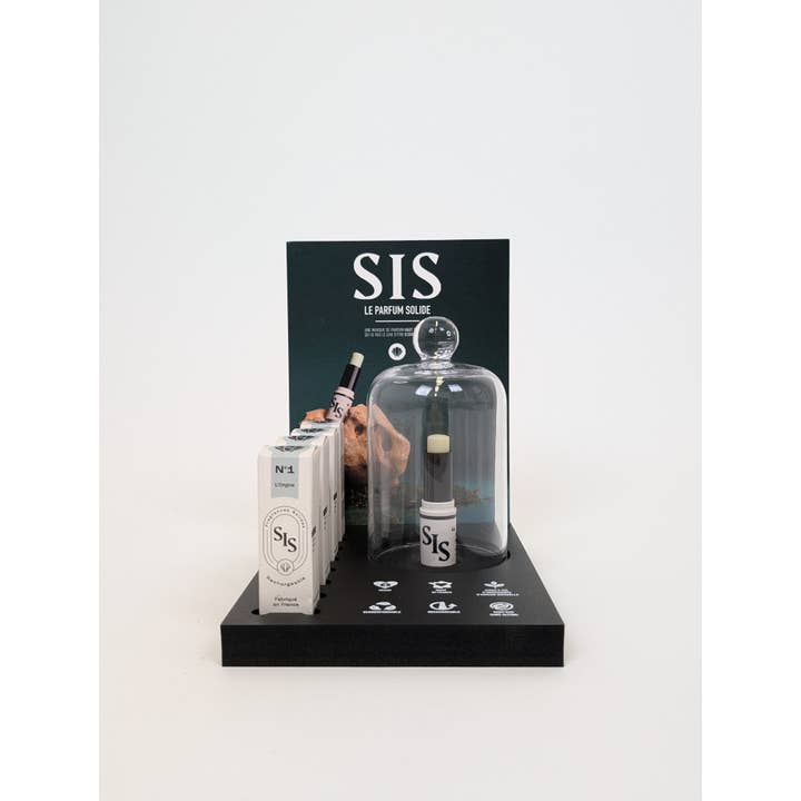 SIS Fragrances - Wholesale Retailer Display - Beauty & Wellness - Display 4 Solid Perfumes No.1