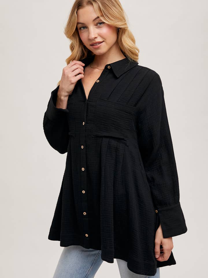 Bluivy - Wholesale Jurk - Dames - TUNIEKJURK MET KNOOPSLUITING28