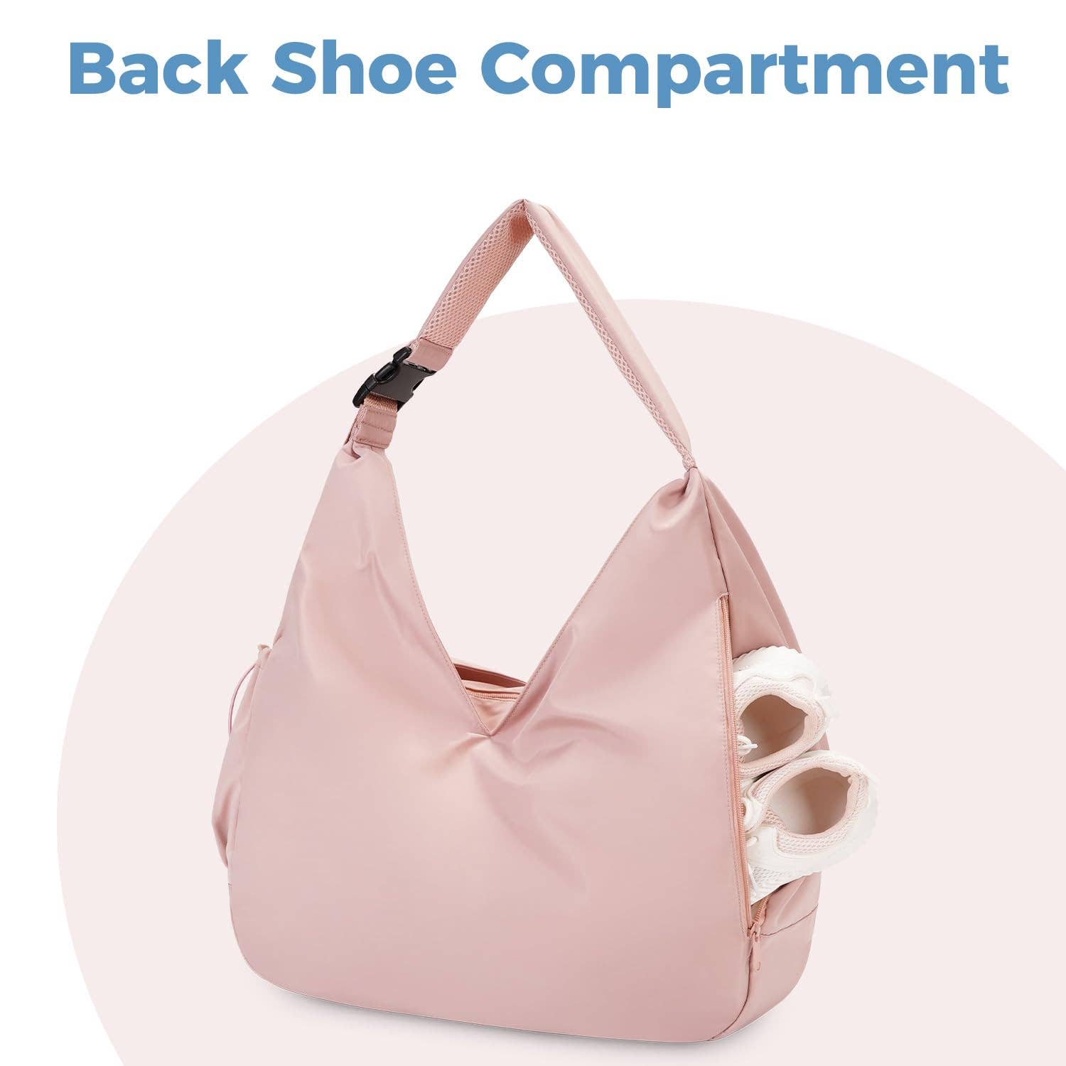 wandf - Vendita all'ingrosso Sacca da viaggio - Donna - Borsa a tracolla da palestra per il weekend con tasca umida9