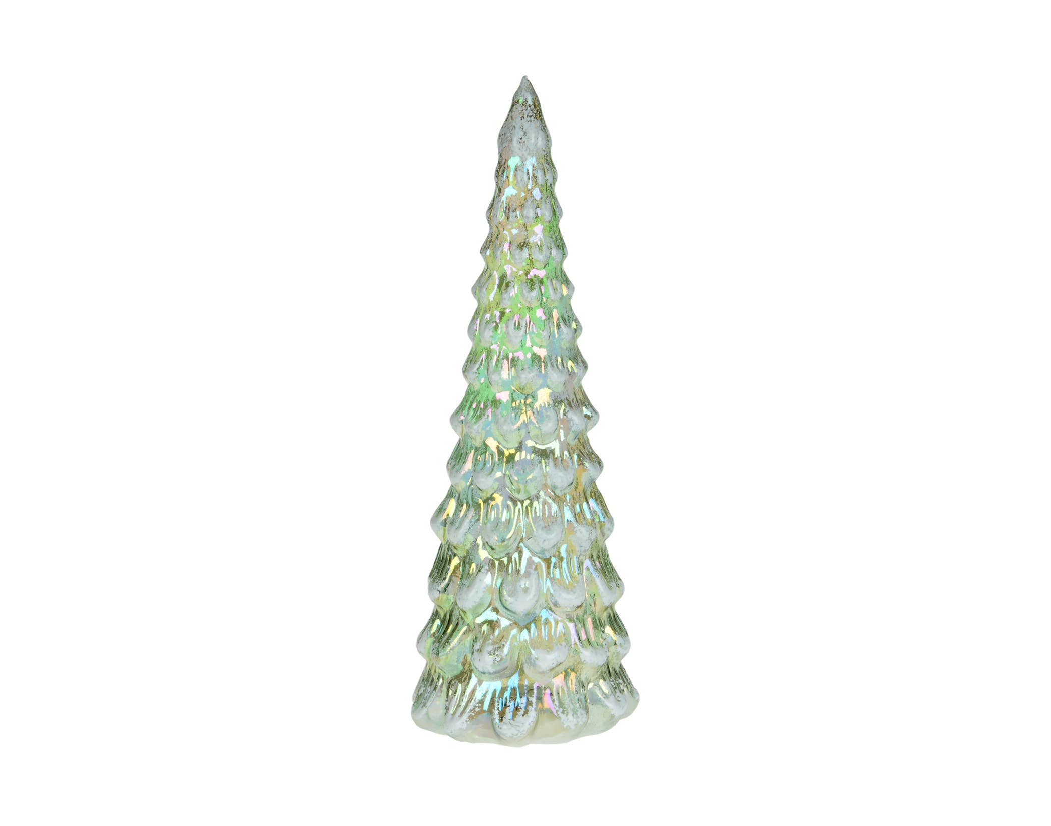 Christmas Tradition - Wholesale Artificial Christmas Tree - 11.5" Green Glass LED Christmas Tree1
