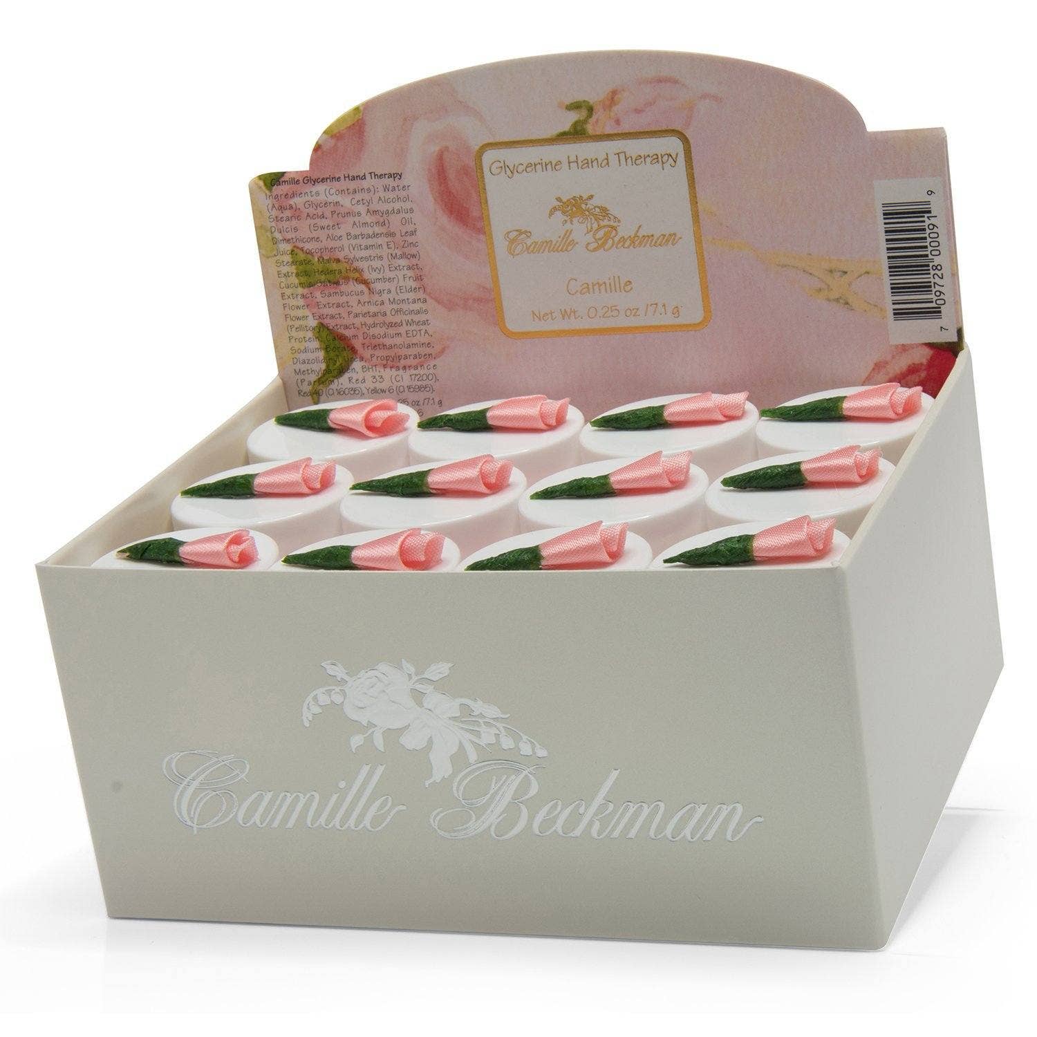 Camille Beckman – wholesale Handkräm – Camille Glycerin handterapi mini burkar1