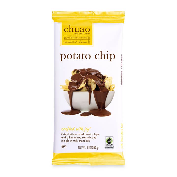 Chuao Chocolatier - Wholesale Chocolate Bar - Potato Chip - Signature Bar