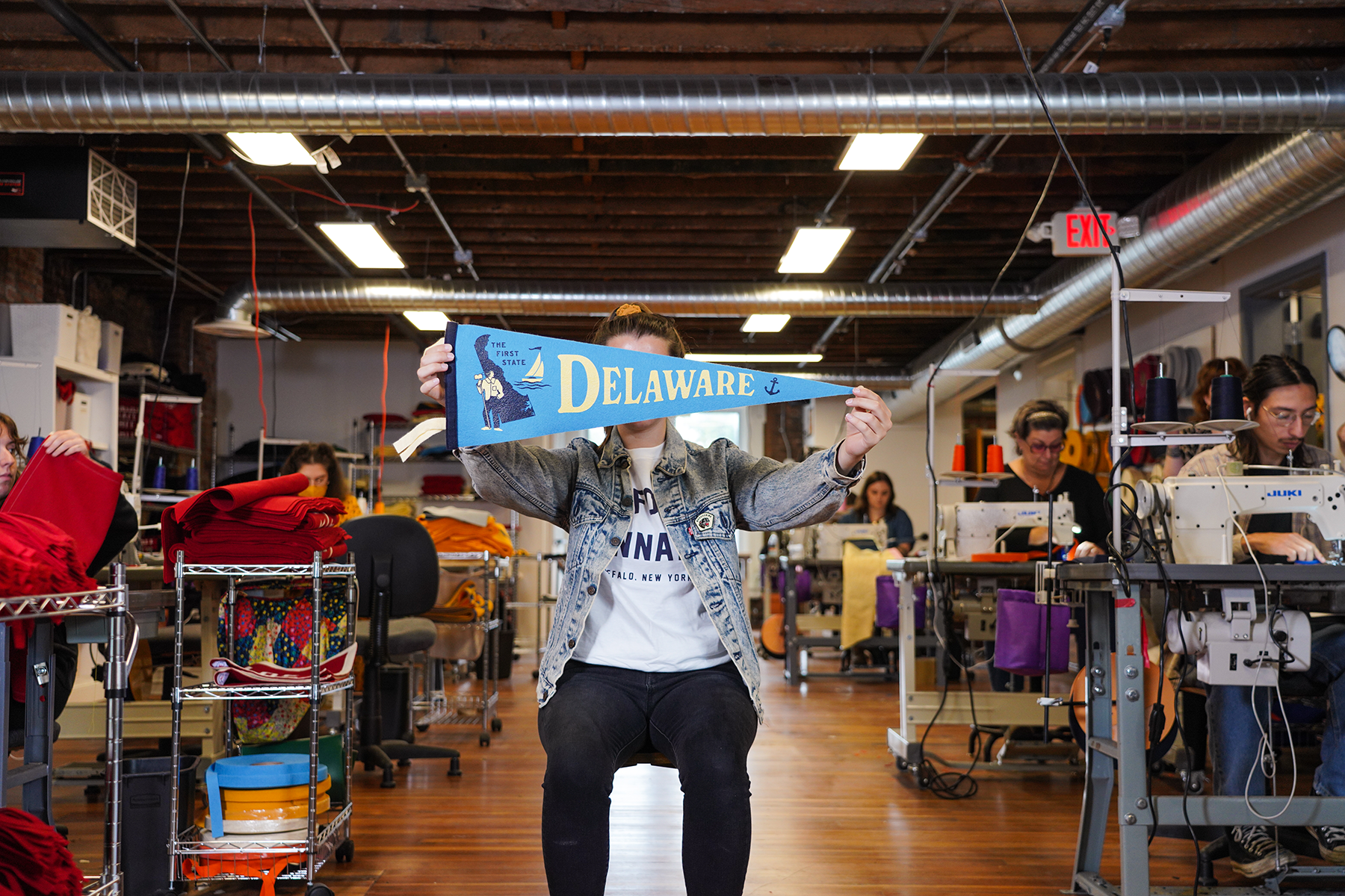 Oxford Pennant - Wholesale Flag - Delaware Pennant2