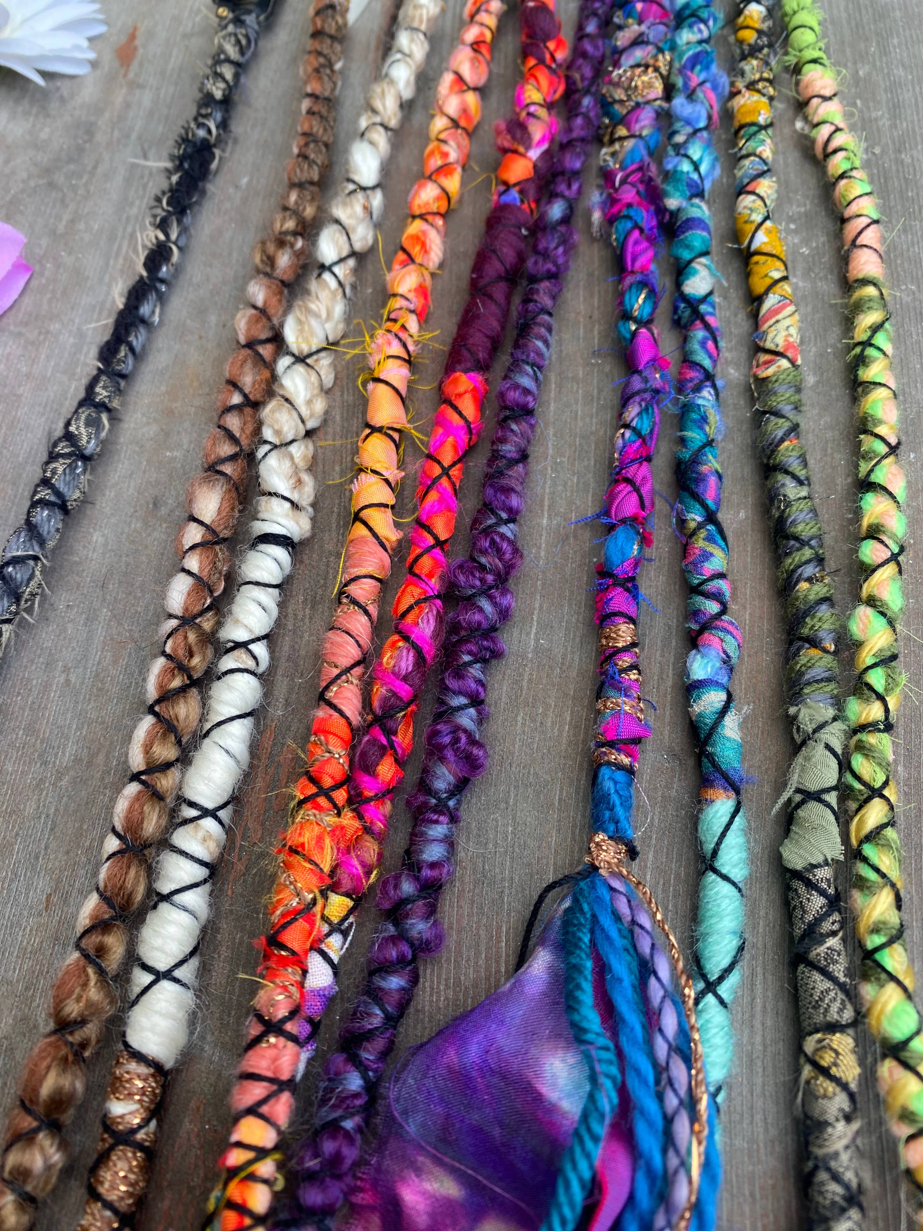 Sea Gypsy Designs - Wholesale Hair Extensions - Mix of Simple, and Sweet, single GYPSY-DREADS1