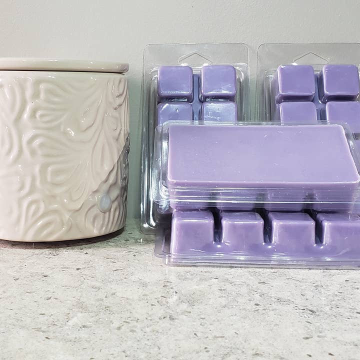 Dragon Fruit White Labeled 4oz Soy Wax Melts for wholesale by Warped Elementz LLC