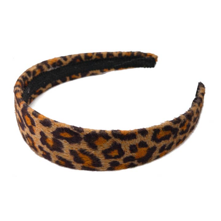 Threddies – wholesale Fashion headband – women's – Wide Animal Print Headbands