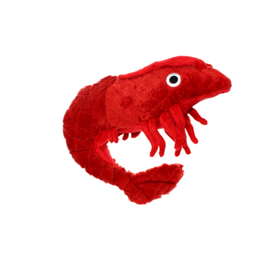 Tuffy Dog Toys - VIP Products - Wholesale Pet Squeaky Toy - Dog - Mighty Ocean Prawn, Plush, Squeaky Dog Toy1