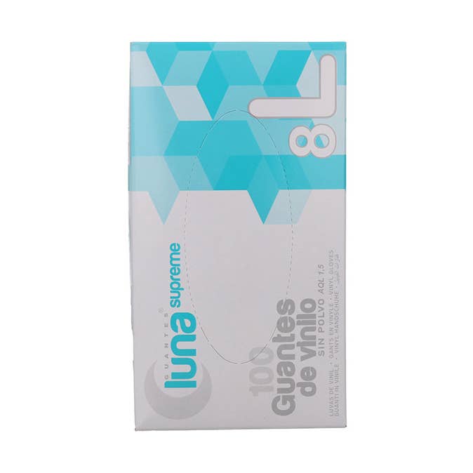 SUBLIME BEAUTY WHOLESALER SL - Wholesale Hair Dye - Luna Vinyl Gloves 100 U S/Large Powder0