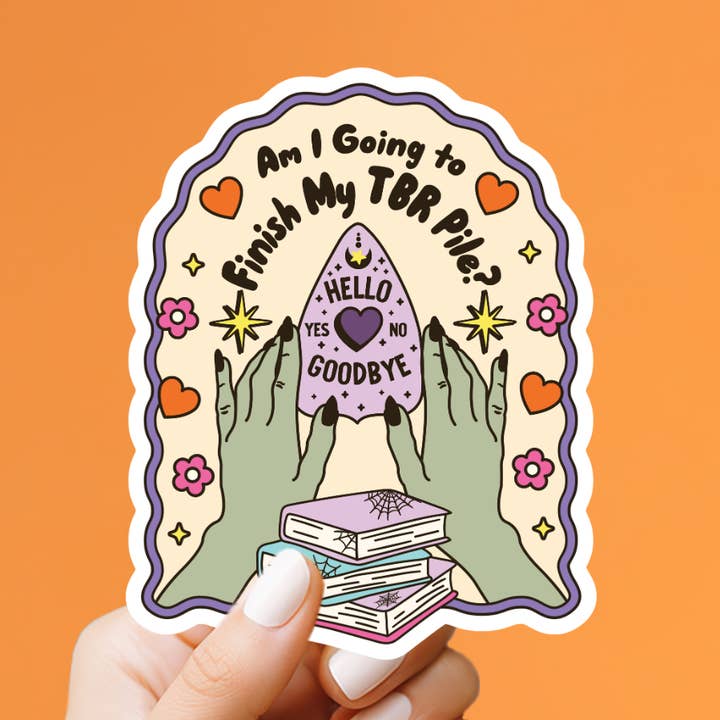 Am I Going to Finish my TBR Sticker for wholesale by Market by Mari