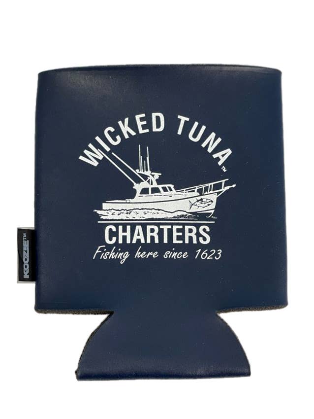 Wicked Tuna Charters Can Cooler for wholesale by Wicked Tuna