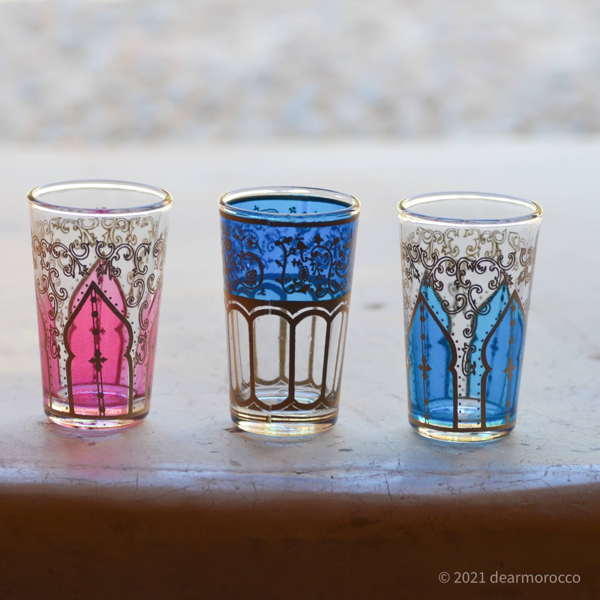 dear Morocco - Wholesale Cocktail/Liquor Glass - Moroccan tea glass traditional  // Dear Morocco7