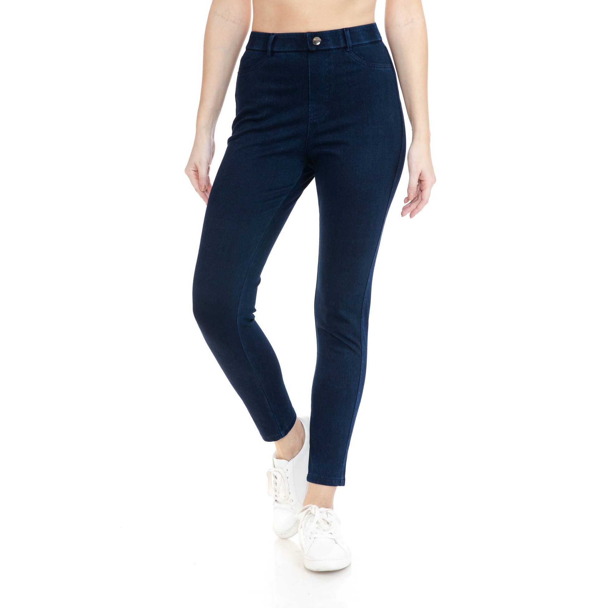 Leggings Depot – Großhandel Jeans – Damen – Jeggings in voller Länge mit Gesäßtaschen9