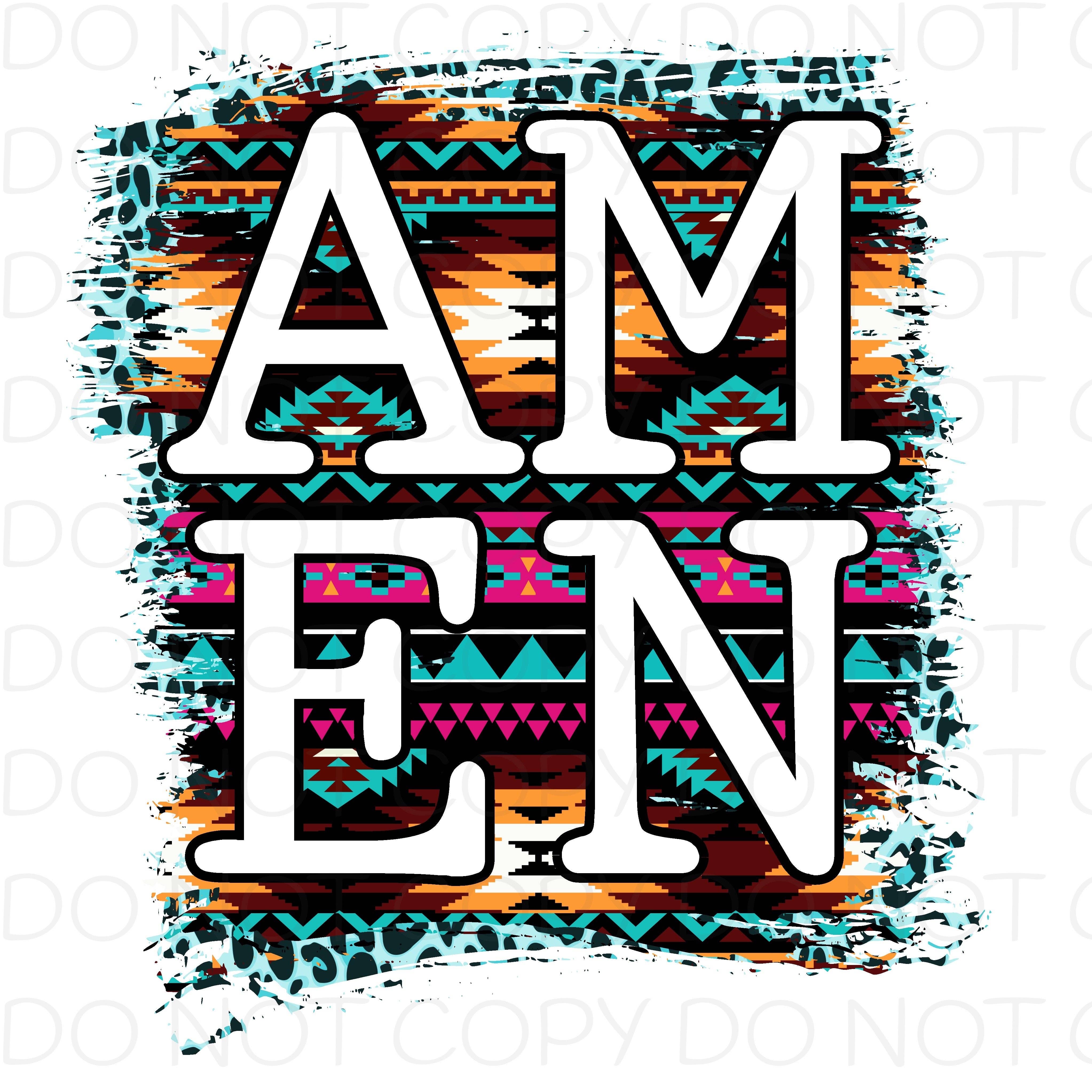 PLT Wholesale - Vente Transfert pour sublimation - Feuille de transfert AMEN Western0