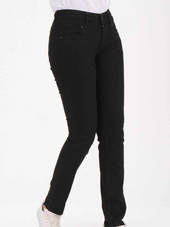 Jeans - Merle TUBO - Nero mandorla per la vendita all'ingrosso da parte di Glücksstern